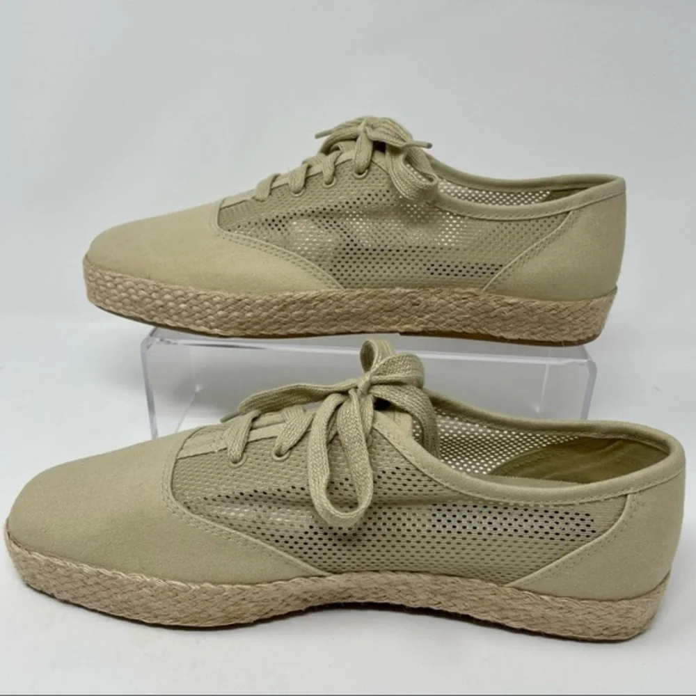 Easy Spirit Anti-Gravity Tan Tie Summer Shoes SIZE 9M